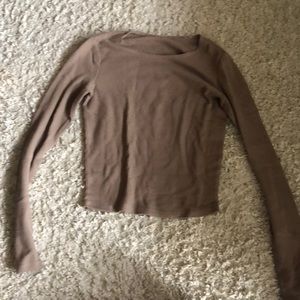 Brown long sleeve